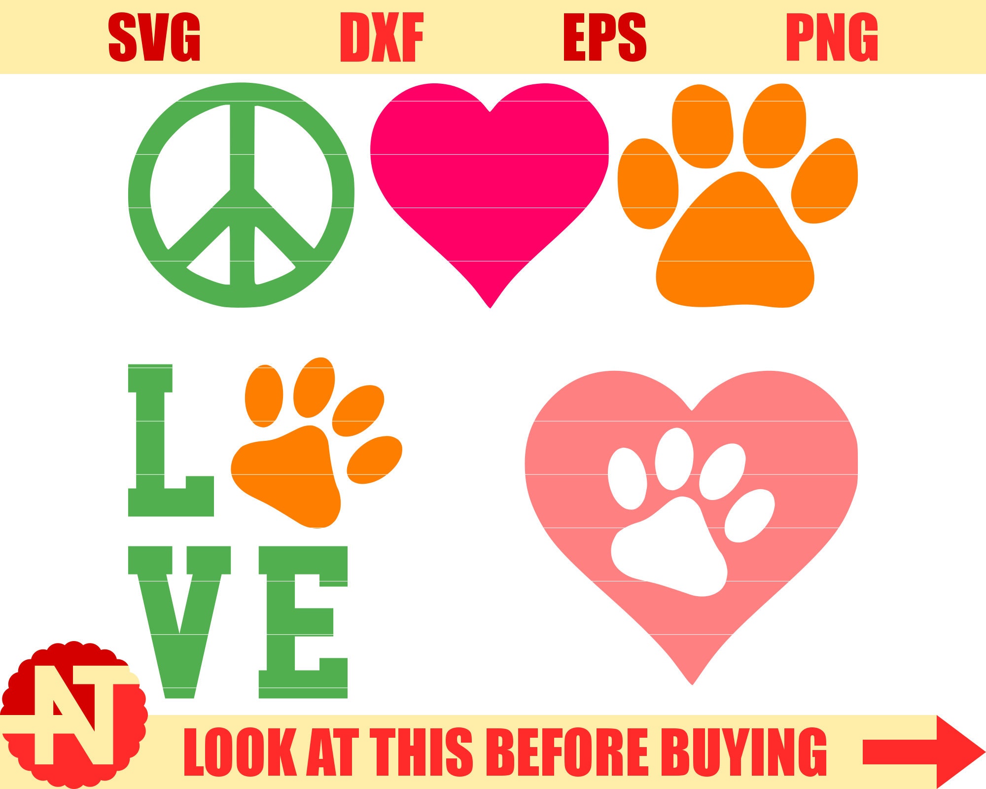 Free Free 122 Peace Love And Dogs Svg SVG PNG EPS DXF File