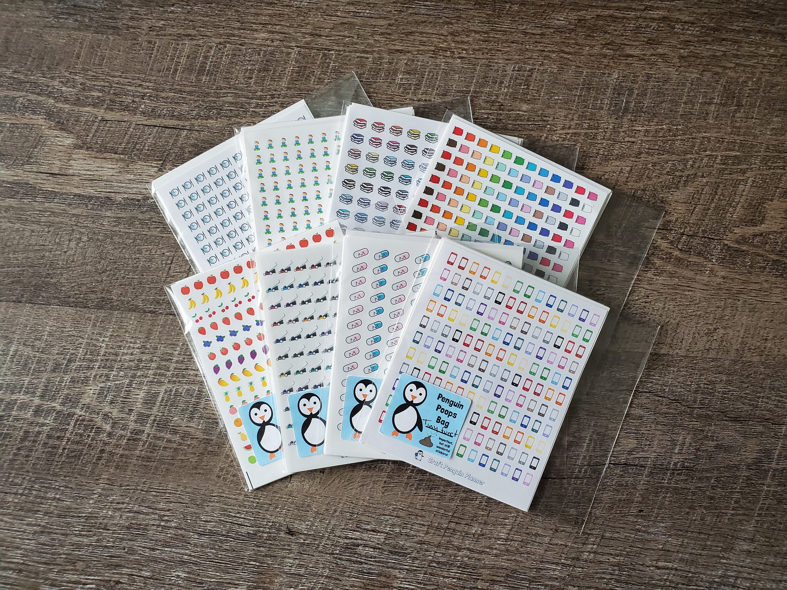 Missing: My Motivation Poster Stickers - Craft Penguin Planner