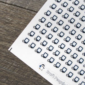 TINY Continuous Glucose Monitoring change sticker, mini CGM change sticker, diabetes sticker, glucose monitor sticker, functional sticker