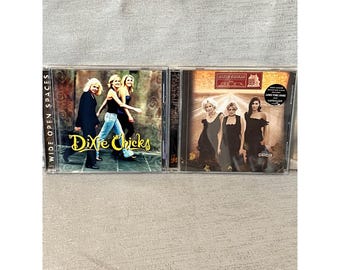 Dixie Chicks Wide Open Spaces and Home CD Bundle Lotto di 2 album di musica country