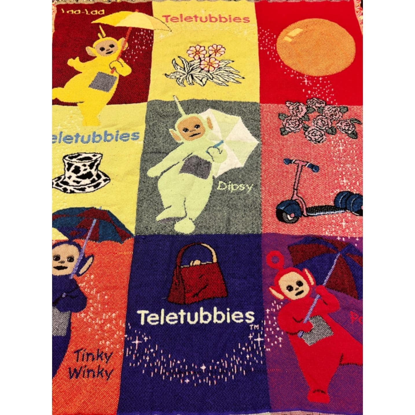 テレタビーズ　枕カバー　ヴィンテージ　新品 Vintage Teletubbies Bedding - Etsy