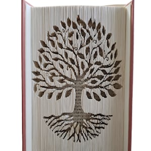 Tree of Life Book Fold Pattern - Cut and Fold Pattern - 649pg 21cm