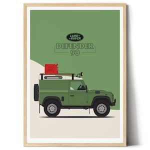 Land Rover DEFENDER 90 Adventure Series Digital download poster