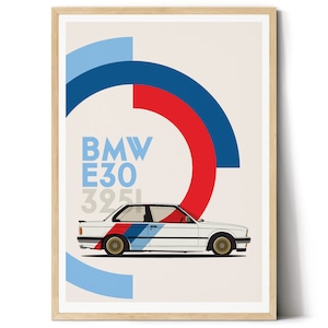 BMW e30 325i Digital download poster