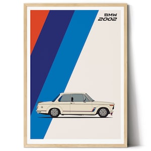BMW 2002 Tii Digital download poster