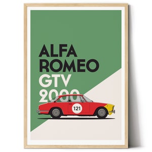 Alfa Romeo GTV 2000 Digital download poster