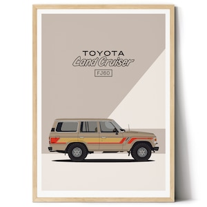 Toyota Land Cruiser FJ60 Digital descargar póster