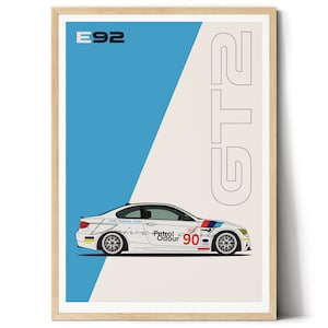 BMW e92 M3 Digital download poster
