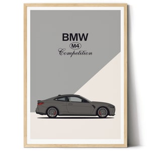 BMW M4 G82 Digital download poster