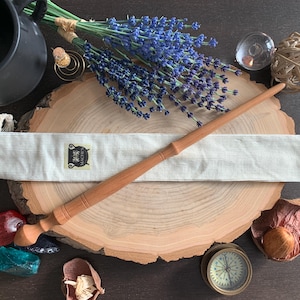 Handcrafted Cherry Wooden Magic Wand - Wizard & Witch Wand - Unique Wood Wand Gift for Magical Person
