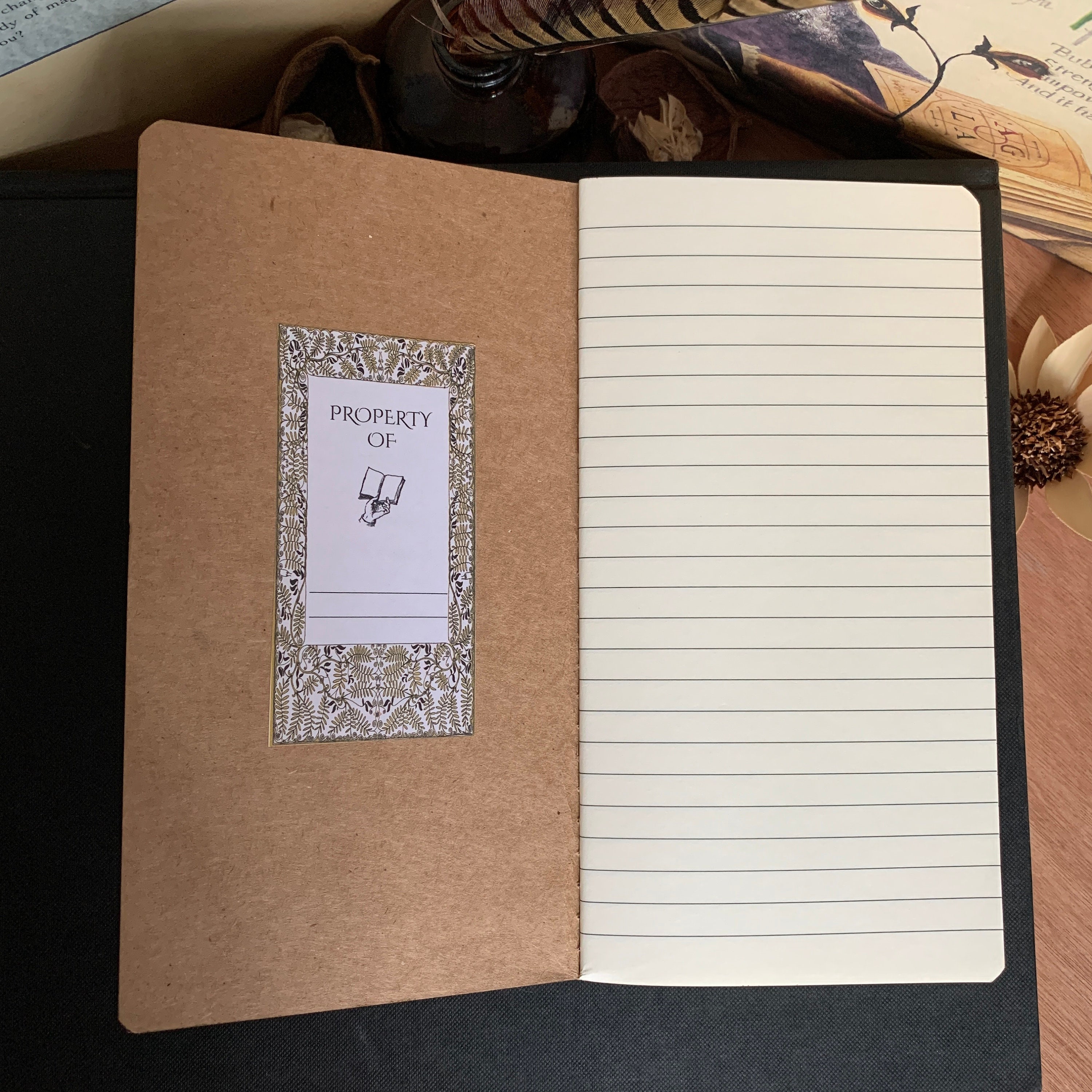 Magical Notebook Set, Fantasy Diary Journals - Etsy