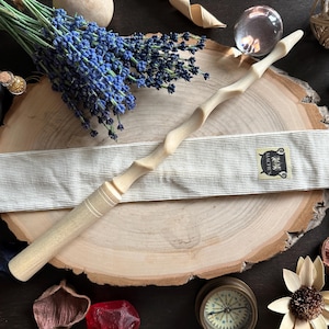 Aspen Wand, Magic Wand, Wizard Wand, Wiccan Wand, Wood Wand, Wooden Wand, Gift for the magical person