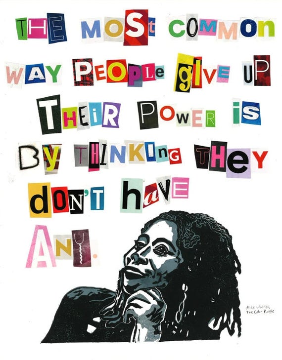 Alice Walker Poster Badass Quotes By Badass Women Collection Etsy Alice Walker Poster Badass Quotes By Badass Women Collection Etsy