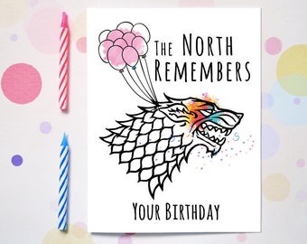 GAME OF THRONES Personalised BIRTHDAY CARD Any Name Age Relation Tyrion