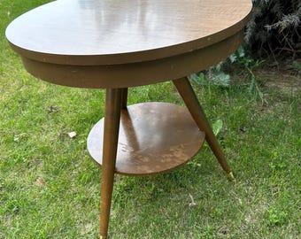 SOLD*** Restored 1950's Pair of Mid Century Modern Mersman Side