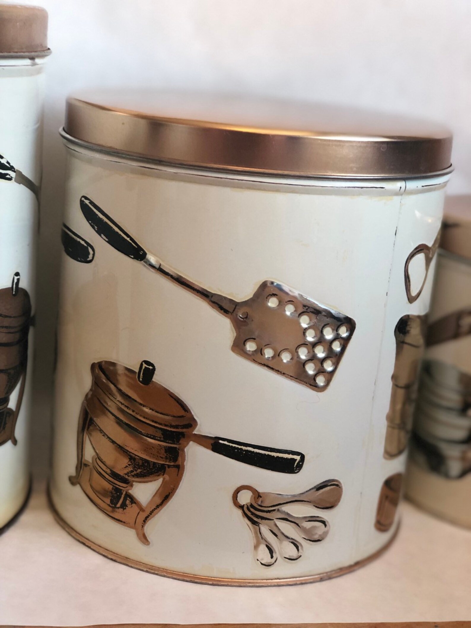 Estante de metal de cocina vintage hecho por weibro. Diseño de | Etsy