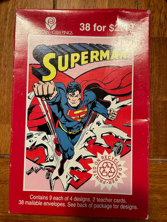 Superman Christmas Ornament-Hallmark 1993-Keepsake Ornament-A