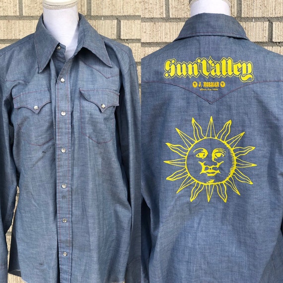 True rockabilly vintage western long sleeve hbarc
