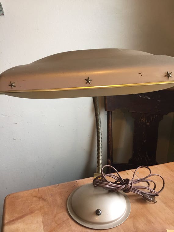vintage mid century desk lamp