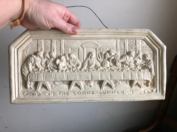Last Supper Lords Supper Wall Hanging Etsy