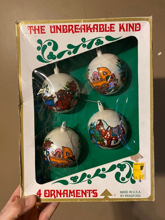 Unbreakable christmas decorations discount
