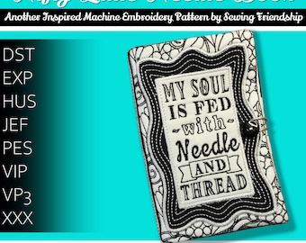 In the Hoop Needle Book Machine Embroidery Design