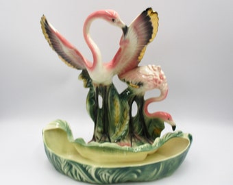 Fioriera Pink Flamingo di Lane & Co., Van Nuys California, 1956