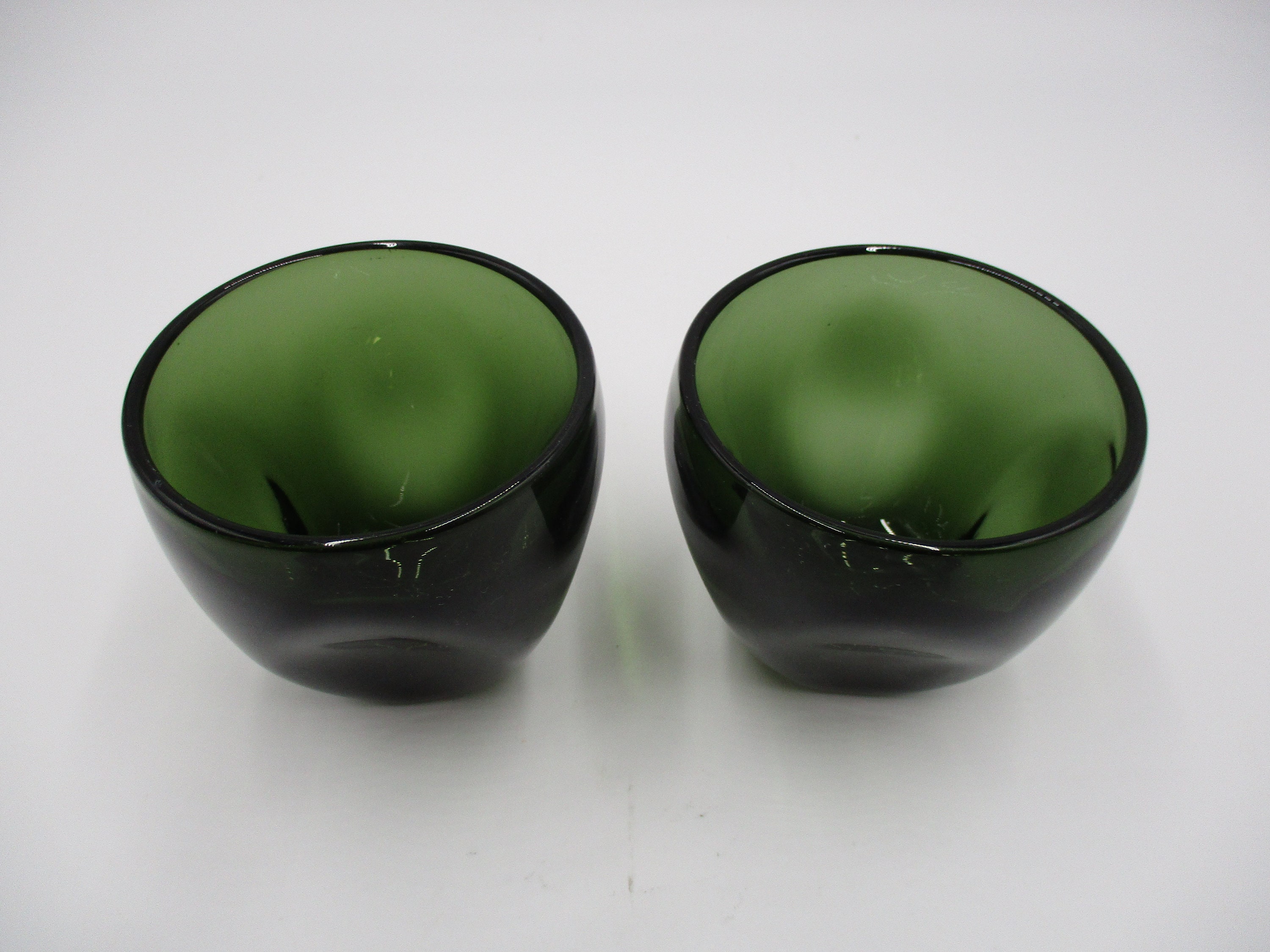 Russel Wright Imperial Pinch Pair of Juice Tumblers Verde. - Etsy