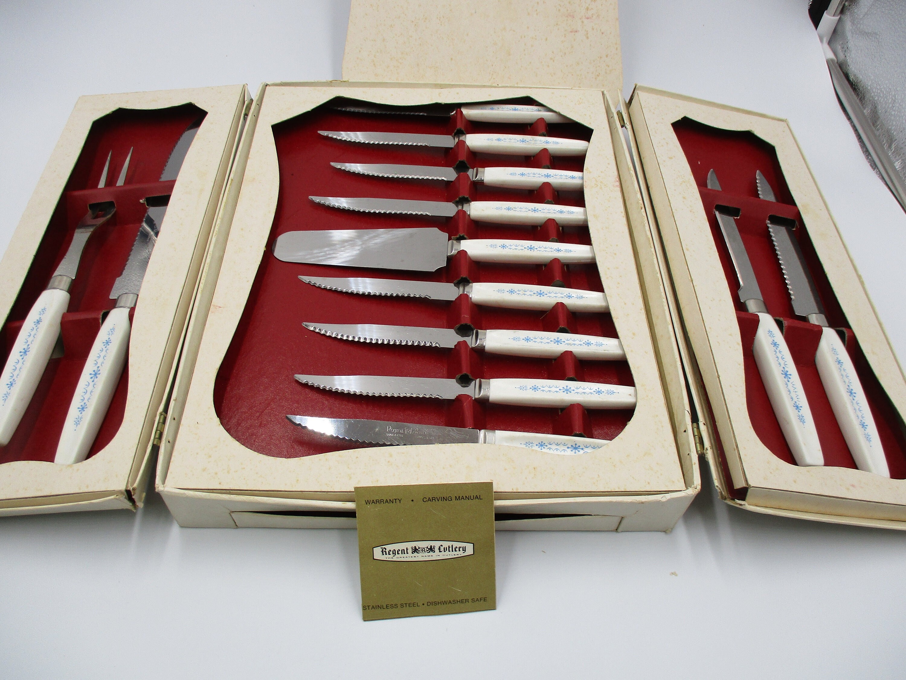 Vintage Regent Sheffield Cutlery Set 19 Piece Treasure Chest Etsy