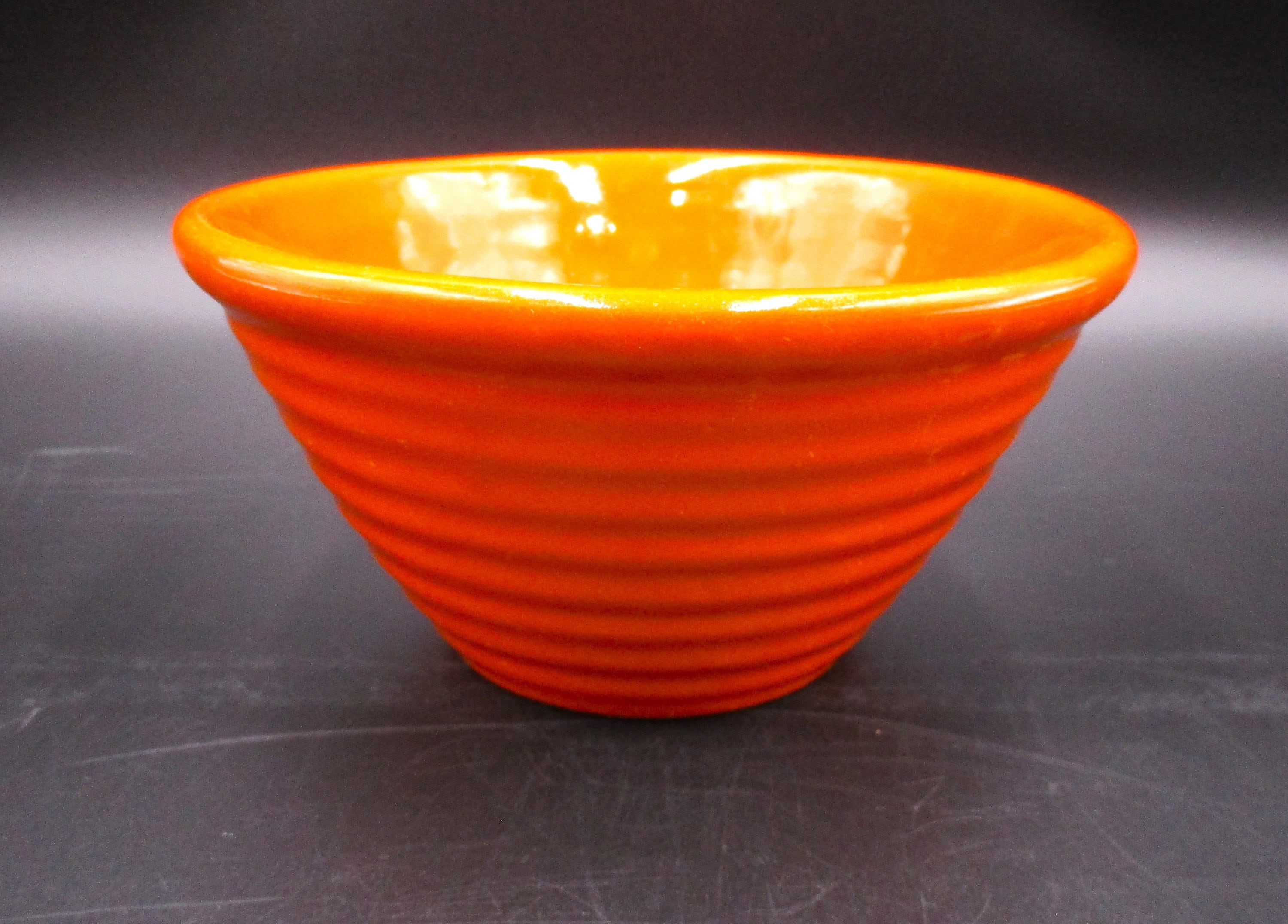 Orange Bauer Bowl - Etsy