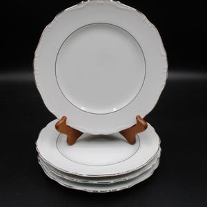 Harmony House &quot;Nora&quot; Set of Four Salad Plates,  ELEGANT!