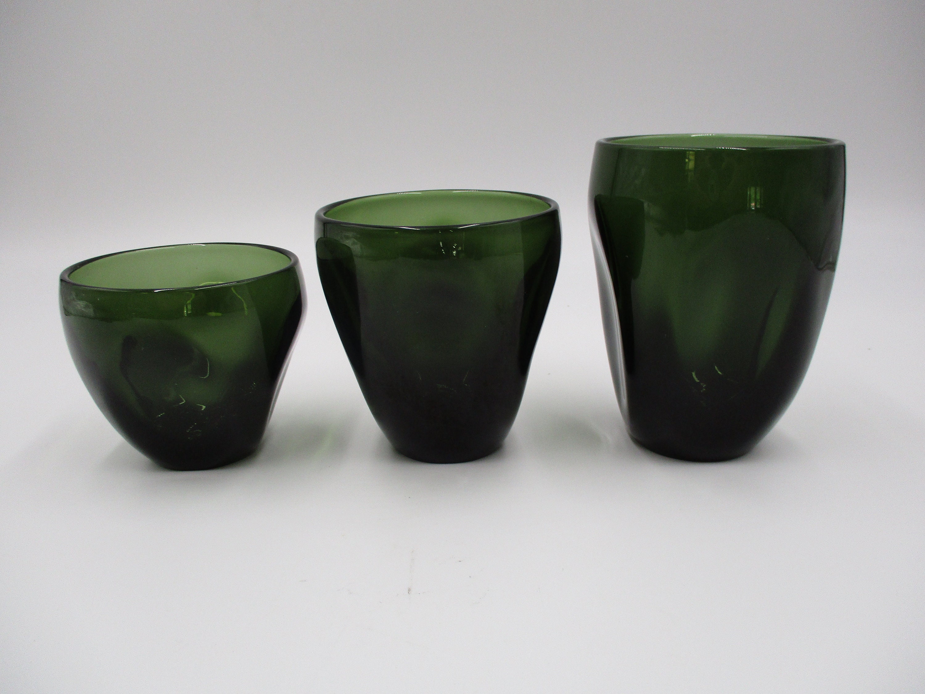 Russel Wright Imperial Pinch Pair of Juice Tumblers Verde. - Etsy