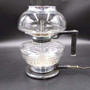 Sunbeam Glass Vacuum Coffee Maker 1930s 
