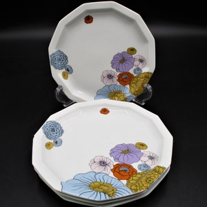Rosenthal Studio Linie Patras Set of Four Salad Plates, 7 5/8&quot;