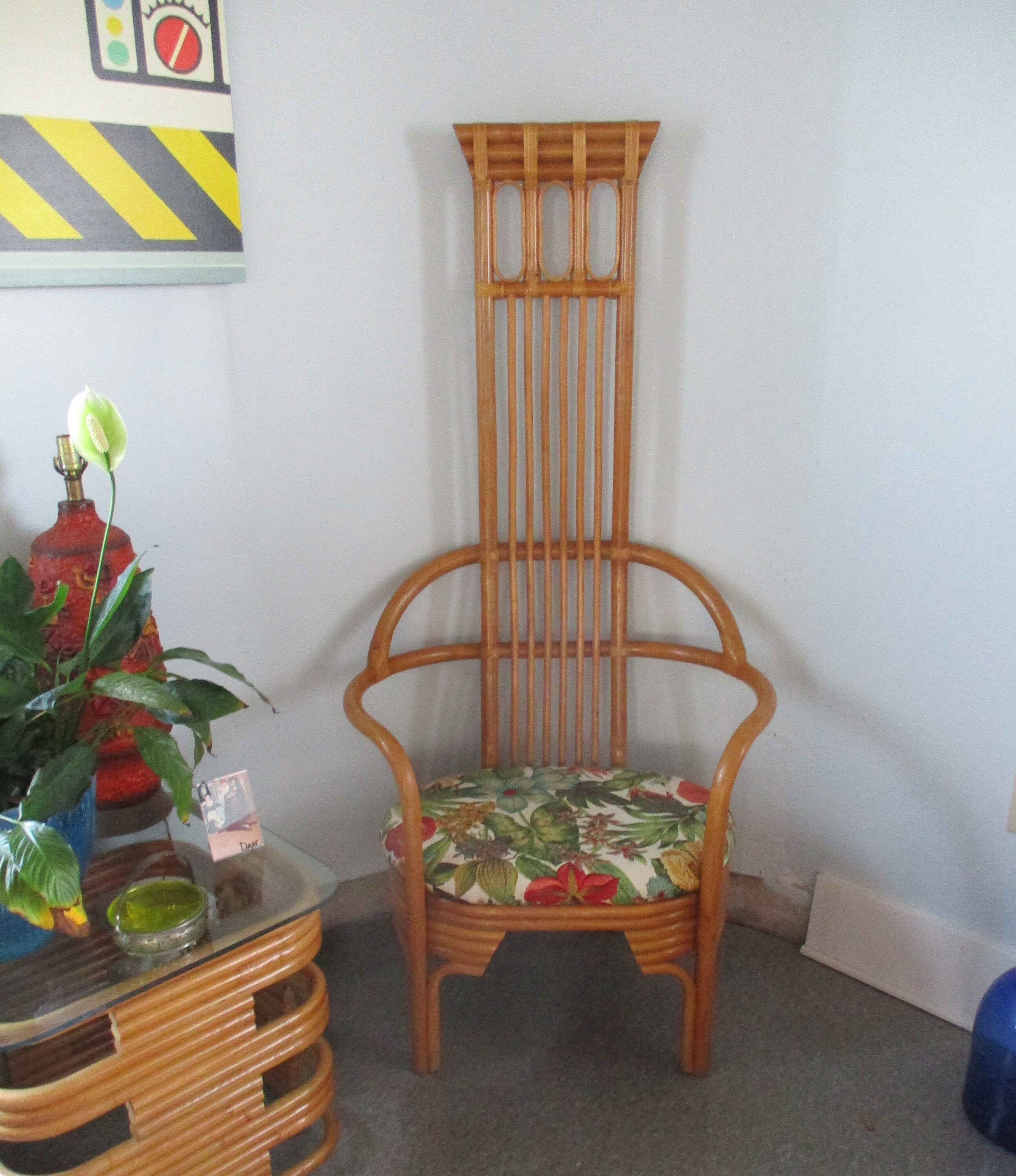 Rattan Throne Etsy