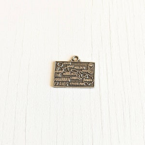 Sterling Silver Hawaii Charm | State of Hawaii | Pendant | Vintage