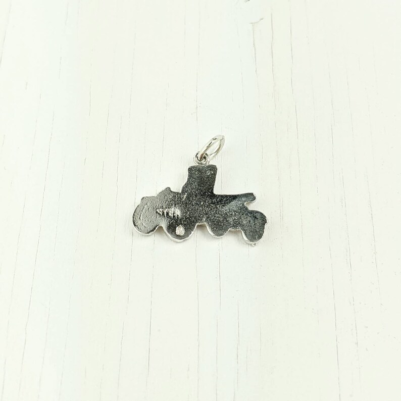 Sterling Silver Antique Car Charm Pendant Vintage Etsy