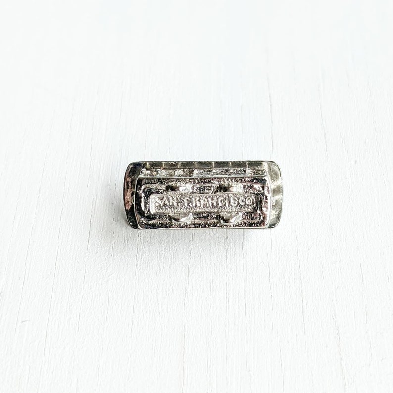 Sterling Silver 3D Cable Car Charm