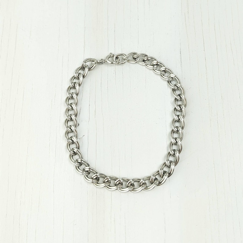 Sterling Silver Starter Charm Bracelet Link Bracelet Etsy