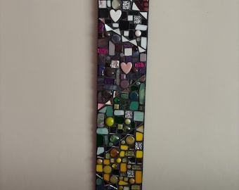 Garden mosaic oblong hanger