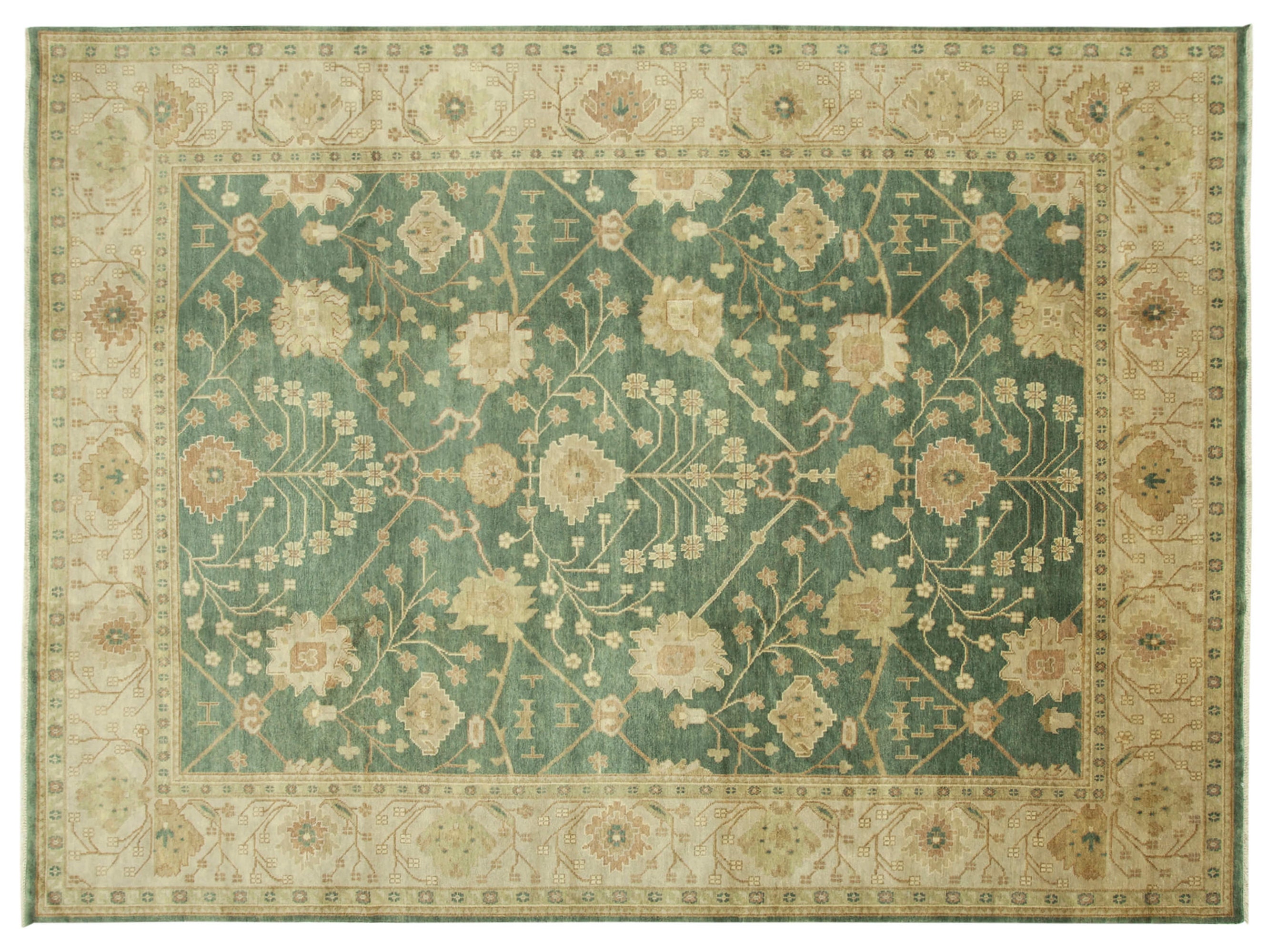 10x14 Rugs Oushak Area Rug Vintage Area Rug Bohemian Rug Etsy