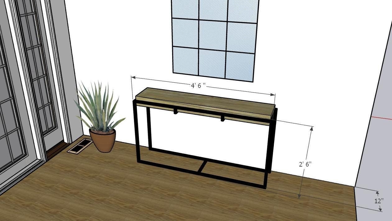 Custom Furniture - 100% Designed by You! Sketch Up Design