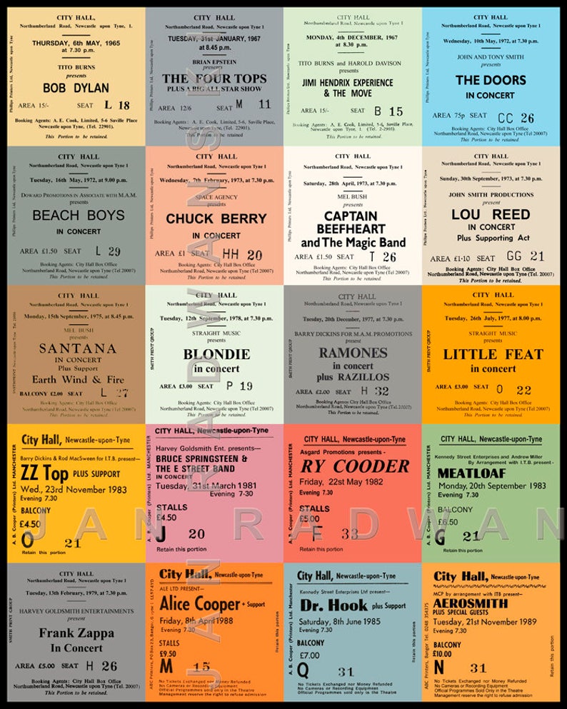 Coaster. the doors. Newcastle City hall. Newcastle Etsy