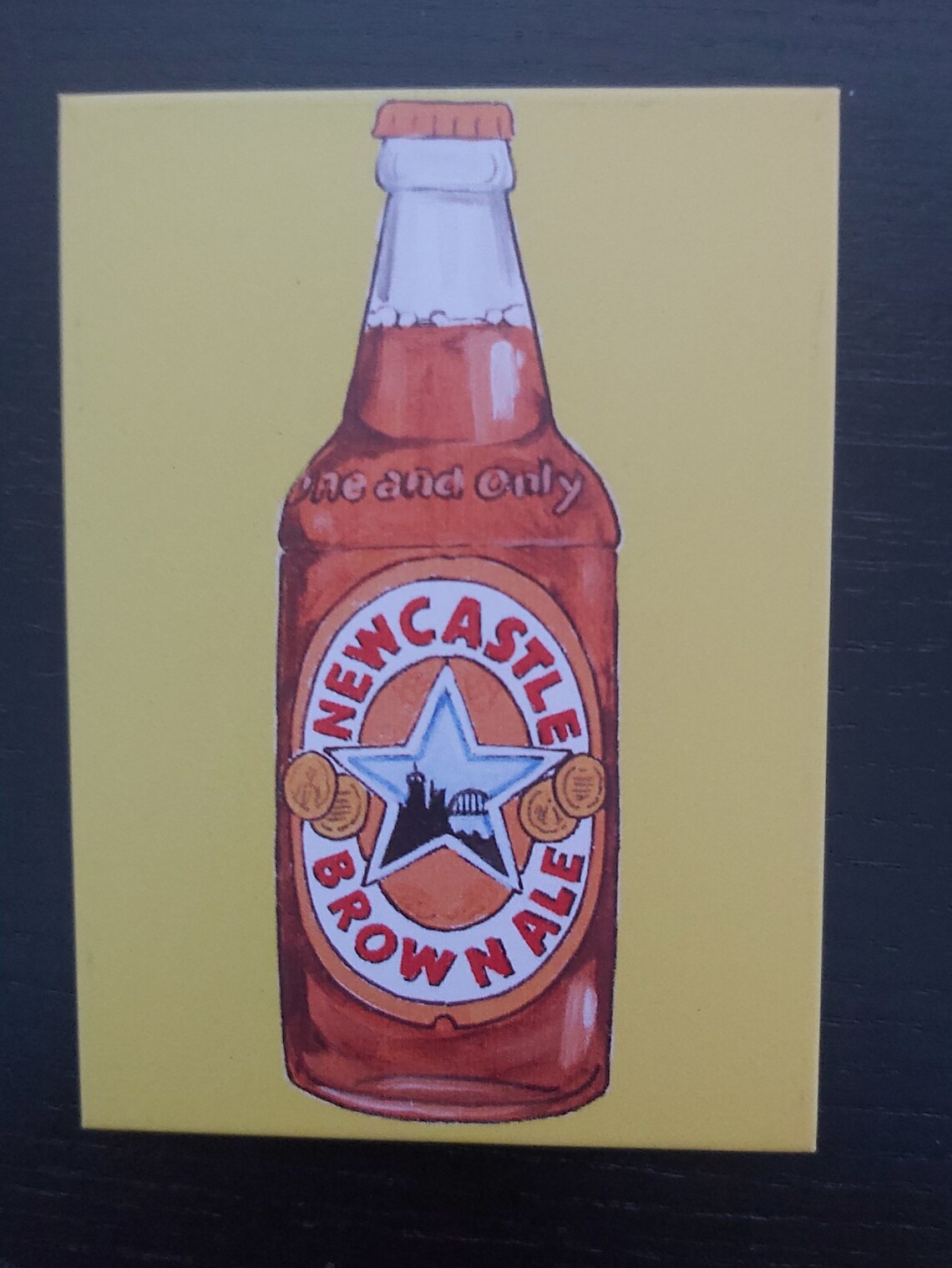 Newcastle Brown Ale Bottle Etsy