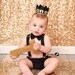 Cake Smash Boy Outfit, Black and Gold 1st Birthday Boy, Black Diaper Cover, Bowtie, Suspender, First Birthday Boy, Boys 1st Birthday