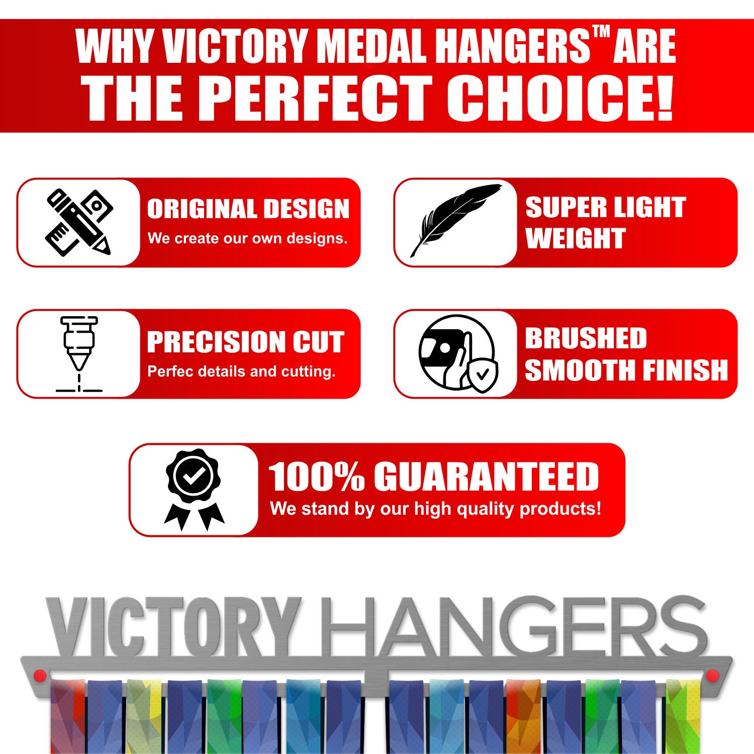 American Football Medal Hanger Display V2