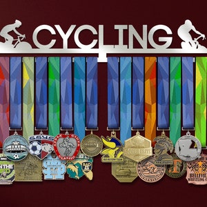 Cycling Sports Medal Hangers, Bicycle Race Medal Holder Display Rack, Cyclists Gift For Home Décor