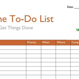 To Do List - Get things done!