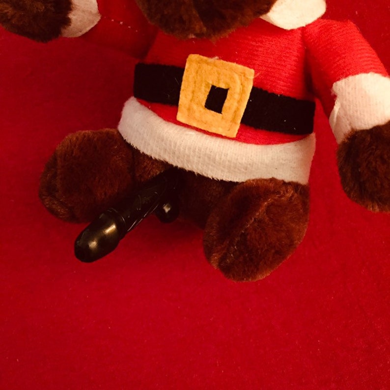 7 Santa Moose Plush Toy Doll W/ Enormous Black Penis Add | Etsy