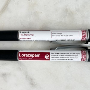 Propofol Pen (Inspired) | Funny Nurse Gift | Label Inspired | Ketamine Pen | Lorazepam Pen |RRT| Respiratory Therapist | Vet Tech Pen Lorazepam Pen